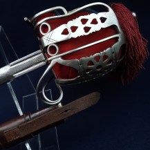 Scottish WW1 Infantry Officers Broadsword, Major Eric Archibald Jeffrey Hunter, Highland Light Infantry and KAR 12